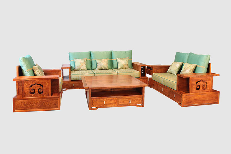 太和中式实木沙发简直太美了